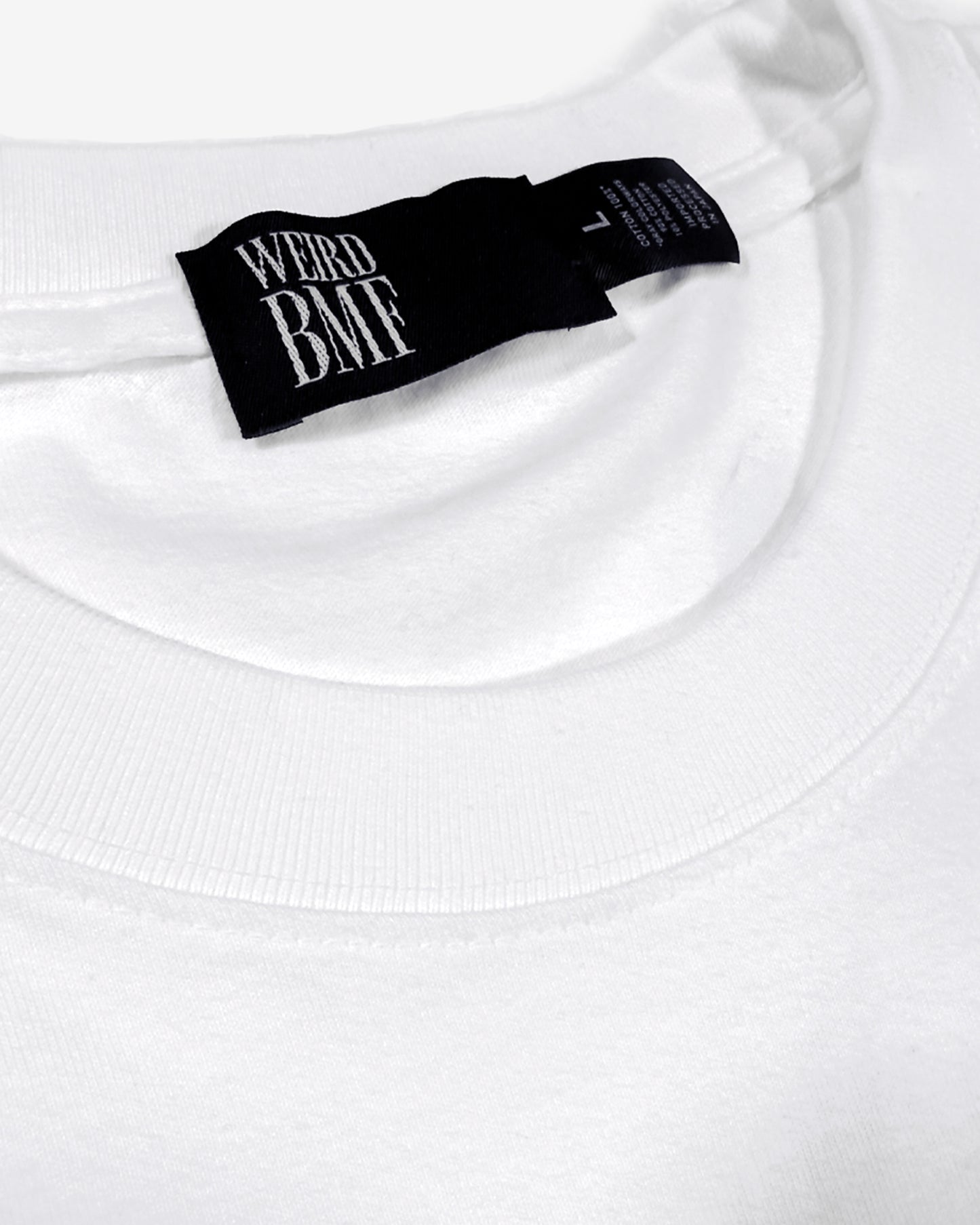 DRIP MASK S/S T-shirt — BACK EDITION [White]