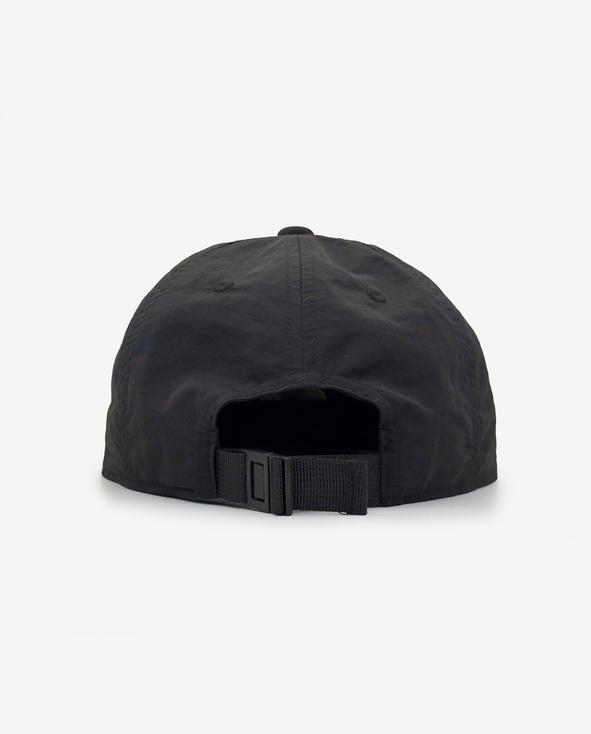 COLLEGE LOGO Nylon Hat — GLOW EDITION [Black]