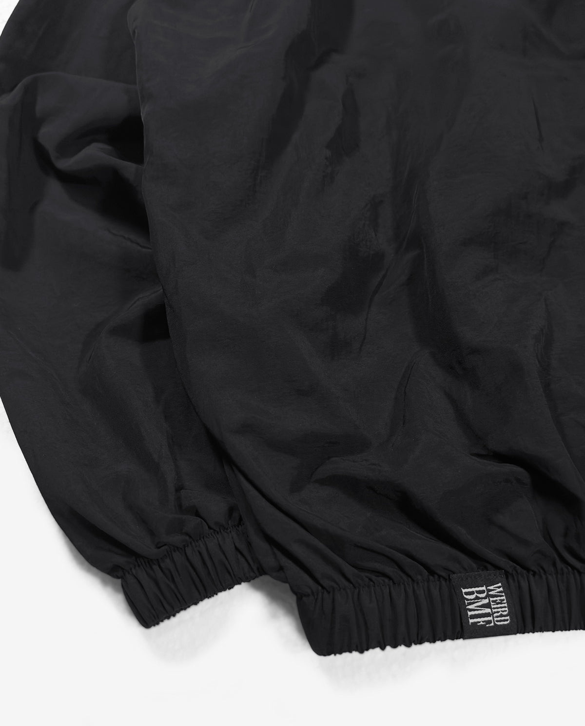 COLLEGE LOGO Nylon Jacket — GLOW EDITION [Black]