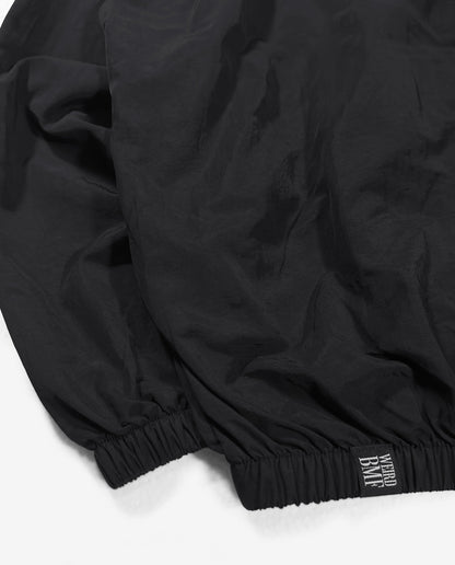 COLLEGE LOGO Nylon Jacket — GLOW EDITION [Black]