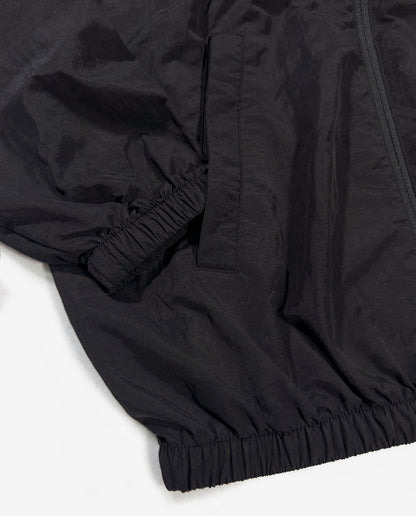 COLLEGE LOGO Nylon Jacket — GLOW EDITION [Black]