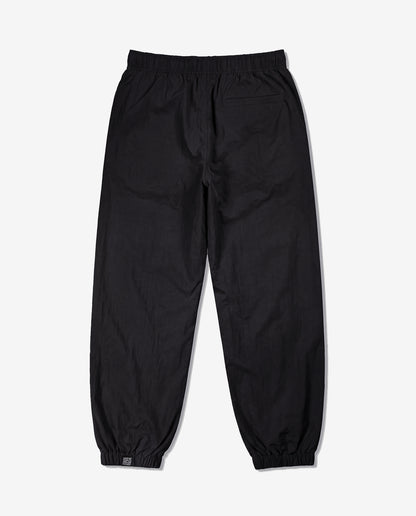 COLLEGE LOGO Nylon Pants — GLOW EDITION [Black]