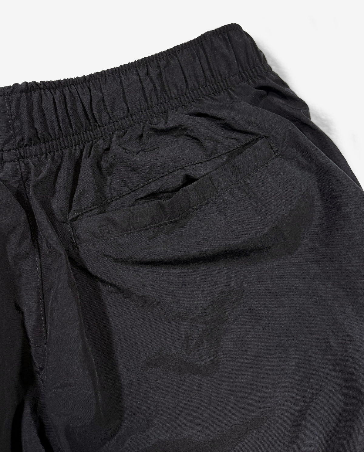 COLLEGE LOGO Nylon Pants — GLOW EDITION [Black]