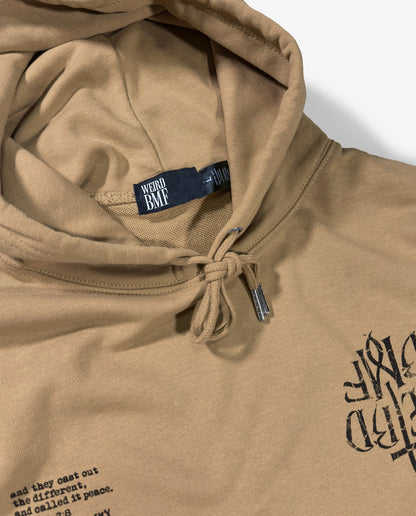 CROSS LOGO Hoodie [Desert Sand]