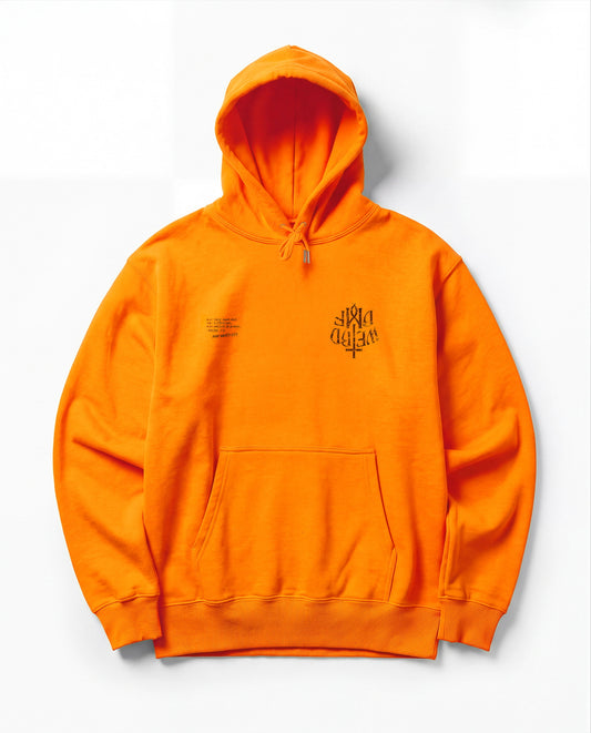 CROSS LOGO Hoodie [Orange]