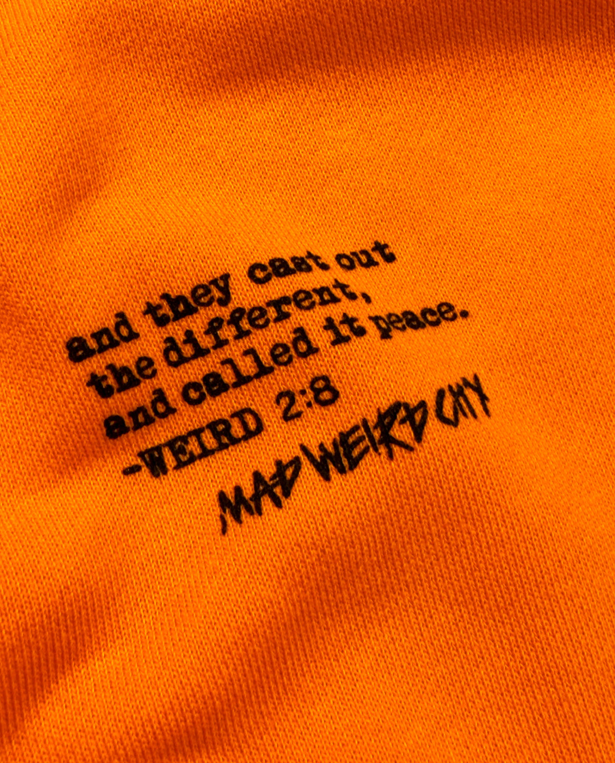 CROSS LOGO Hoodie [Orange]