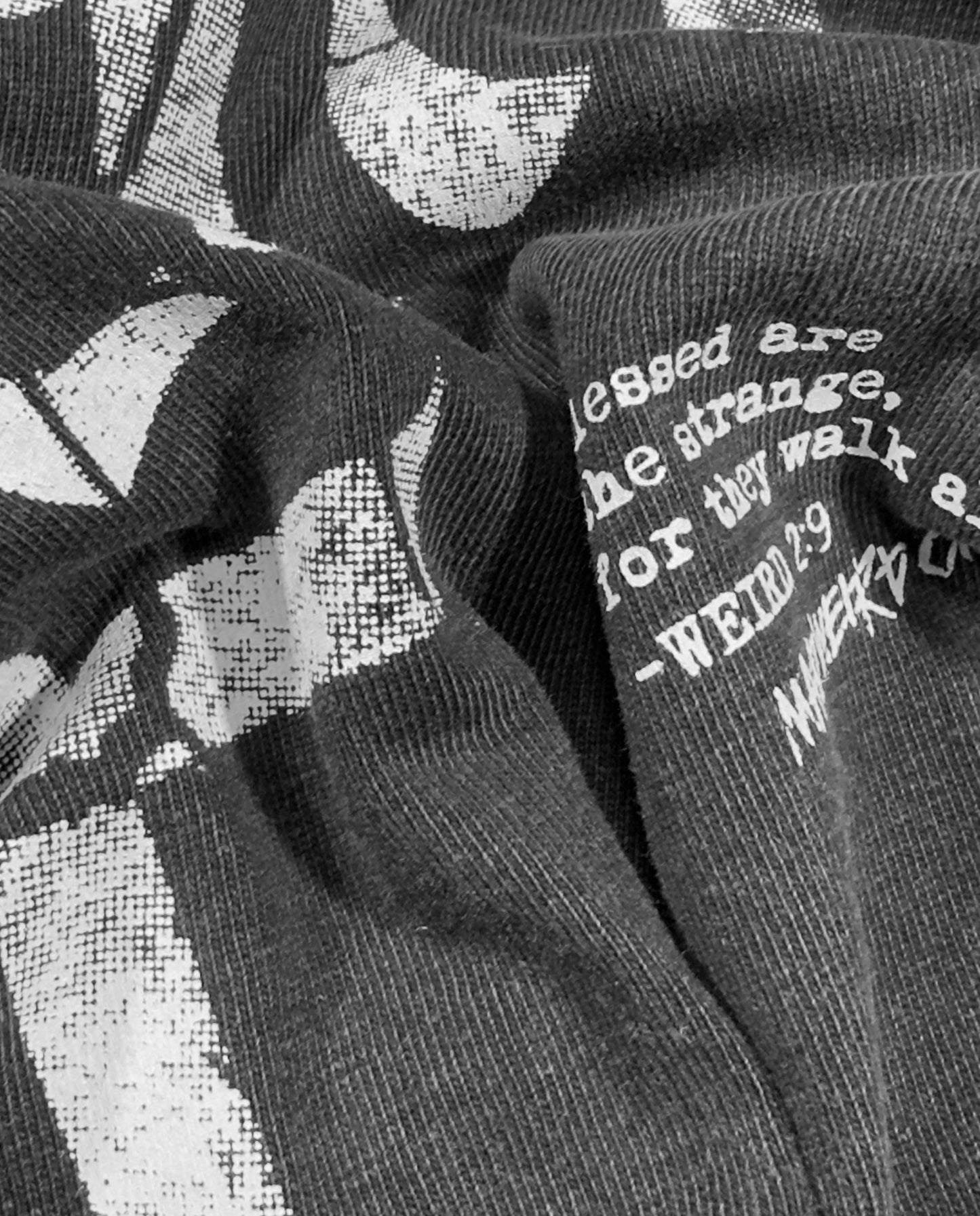 CROSS LOGO Pigment-Dye S/S T-shirt [Vintage Black]