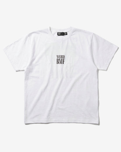 DRIP MASK S/S T-shirt — BACK EDITION [White]