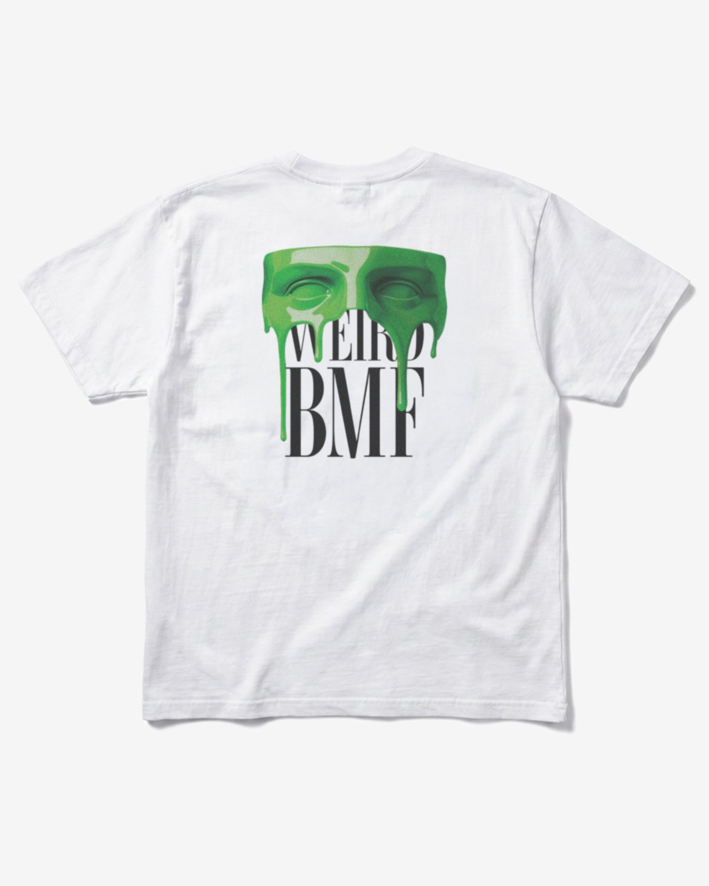 DRIP MASK S/S T-shirt — BACK EDITION [White]