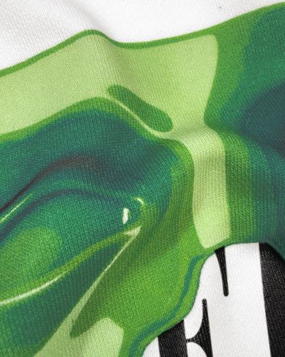 DRIP MASK S/S T-shirt — BACK EDITION [White]