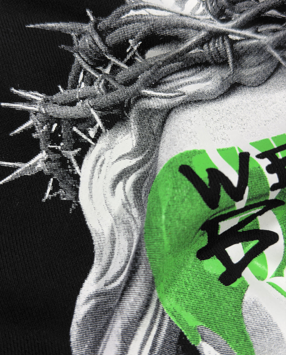JESUS Heavyweight Crewneck Sweatshirt — PREMIUM EDITION [Green]