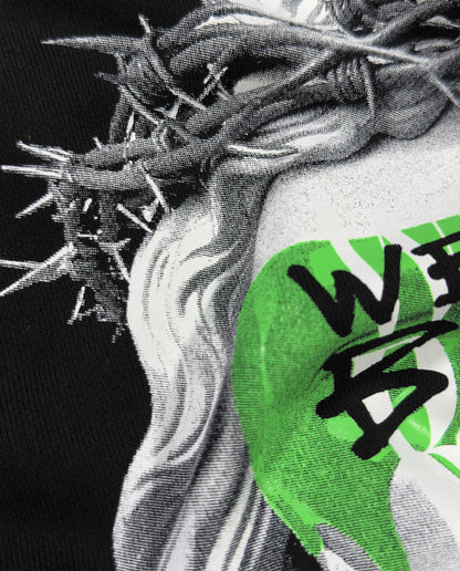 JESUS Heavyweight Crewneck Sweatshirt — PREMIUM EDITION [Green]