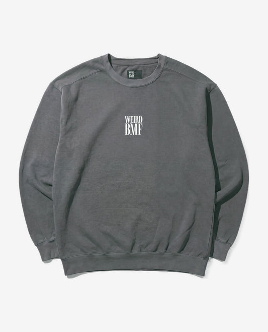 JESUS Pigment-Dye Crewneck Sweatshirt — PREMIUM EDITION [Green]