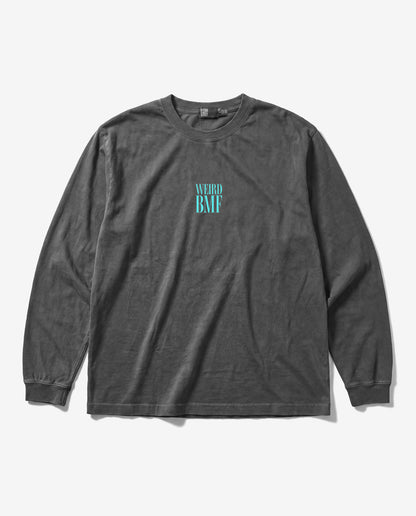 JESUS Pigment-Dye L/S T-shirt — PREMIUM EDITION [Aqua]