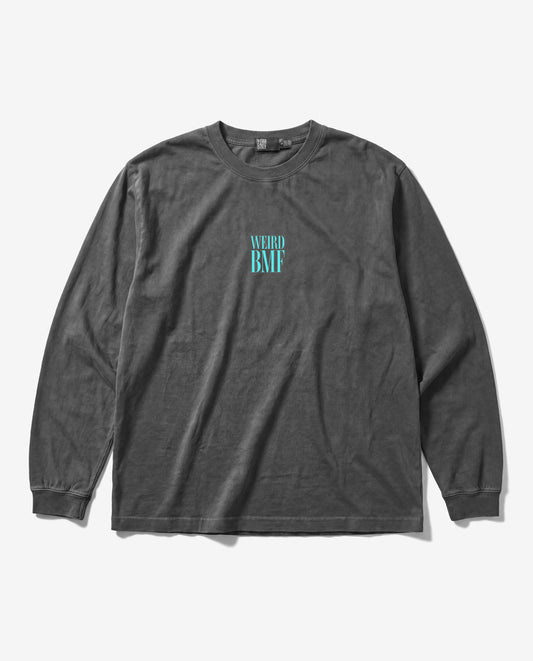 JESUS Pigment-Dye L/S T-shirt — PREMIUM EDITION [Aqua]