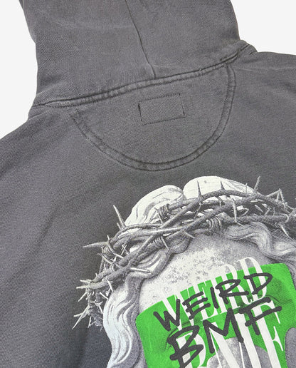 JESUS Pigment-Dye Hoodie — PREMIUM EDITION [Green]