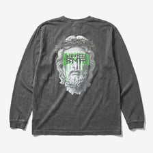 JESUS Pigment-Dye L/S T-shirt — PREMIUM EDITION [Green]