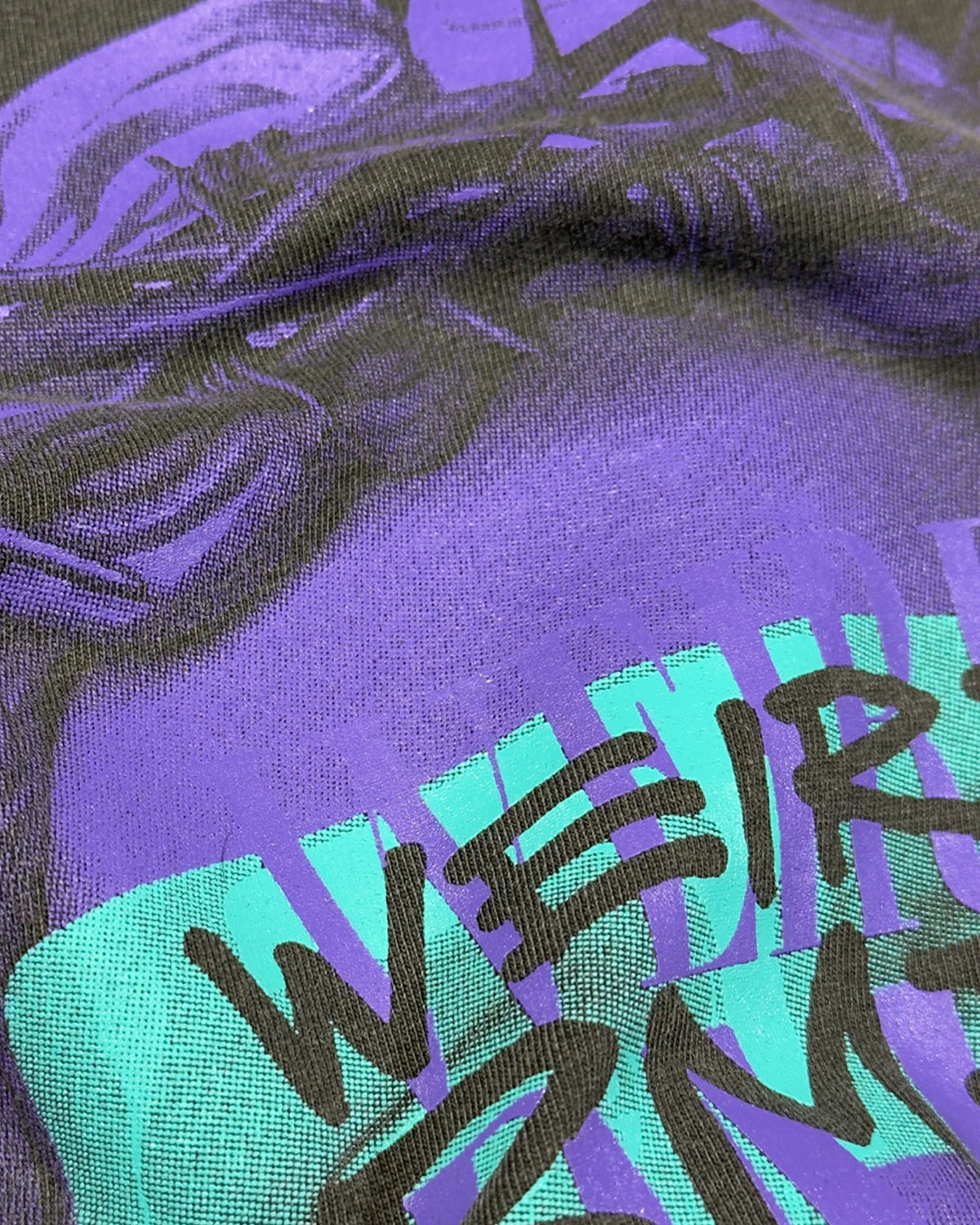 JESUS Pigment-Dye L/S T-shirt — PREMIUM EDITION [Aqua]