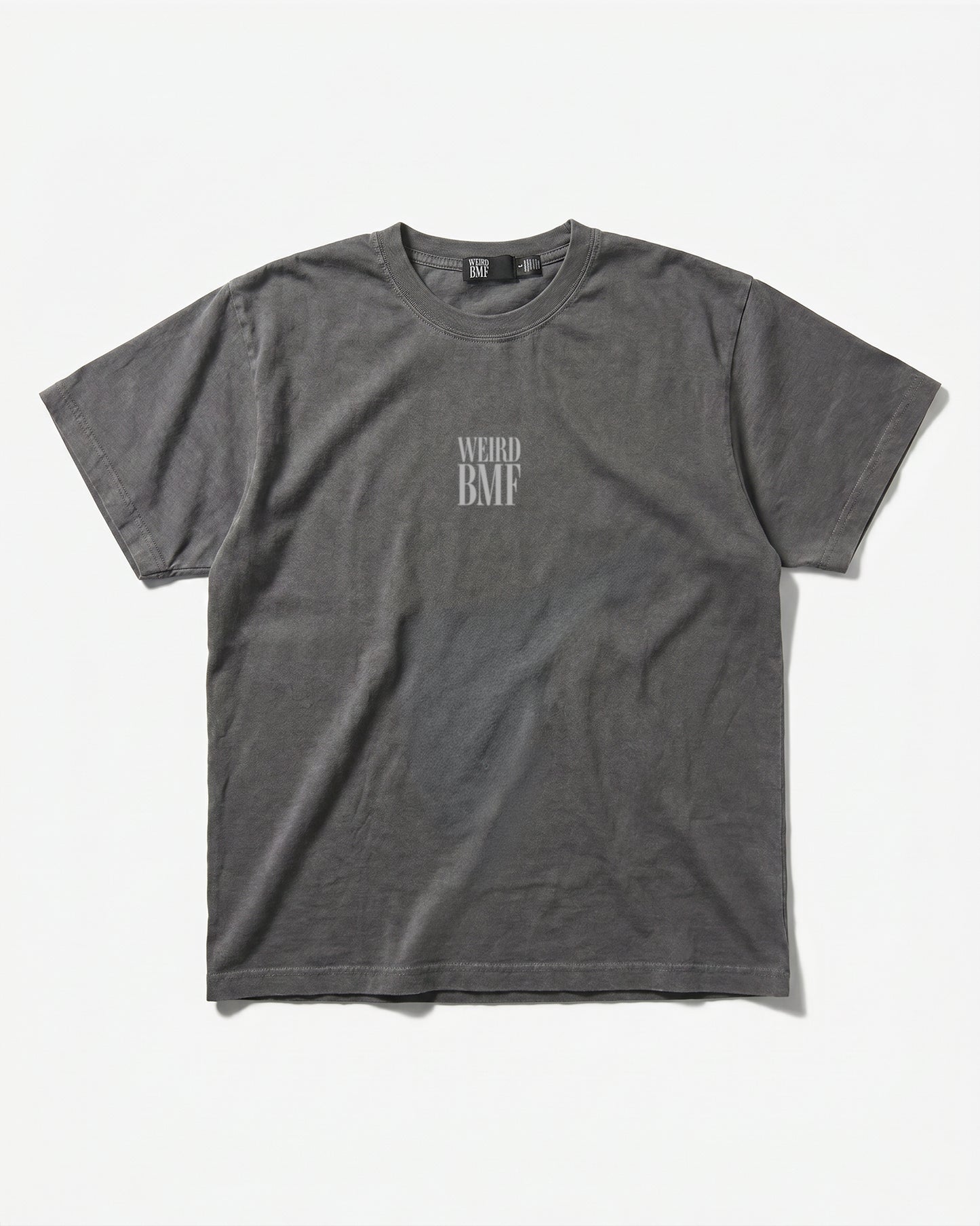 JESUS Pigment-Dye S/S T-shirt — BACK EDITION [Gray]