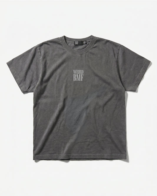 JESUS Pigment-Dye S/S T-shirt — BACK EDITION [Gray]