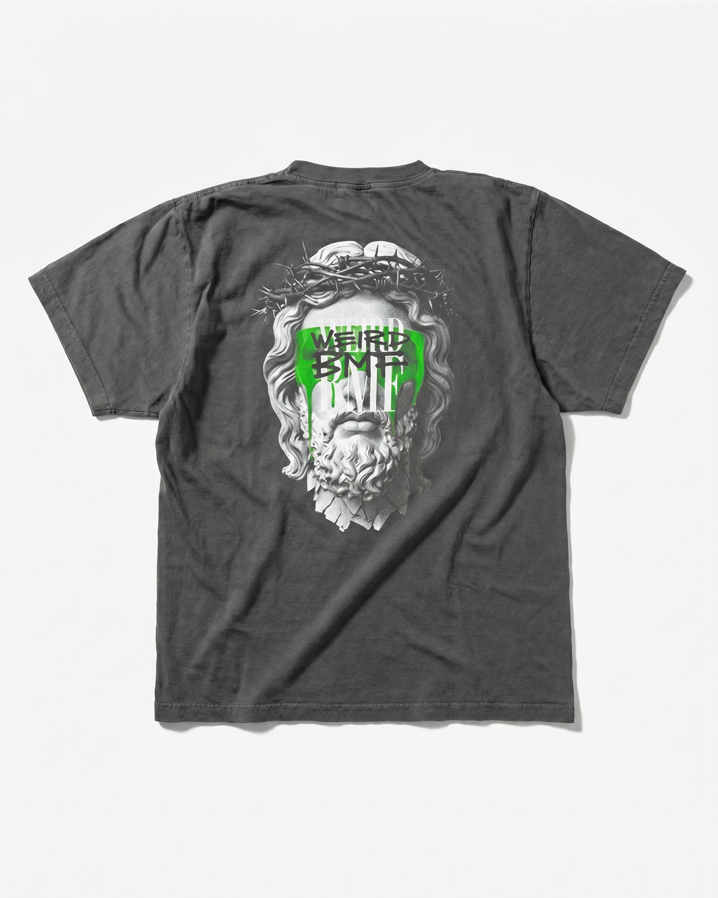 JESUS Pigment-Dye S/S T-shirt — PREMIUM EDITION [Green]