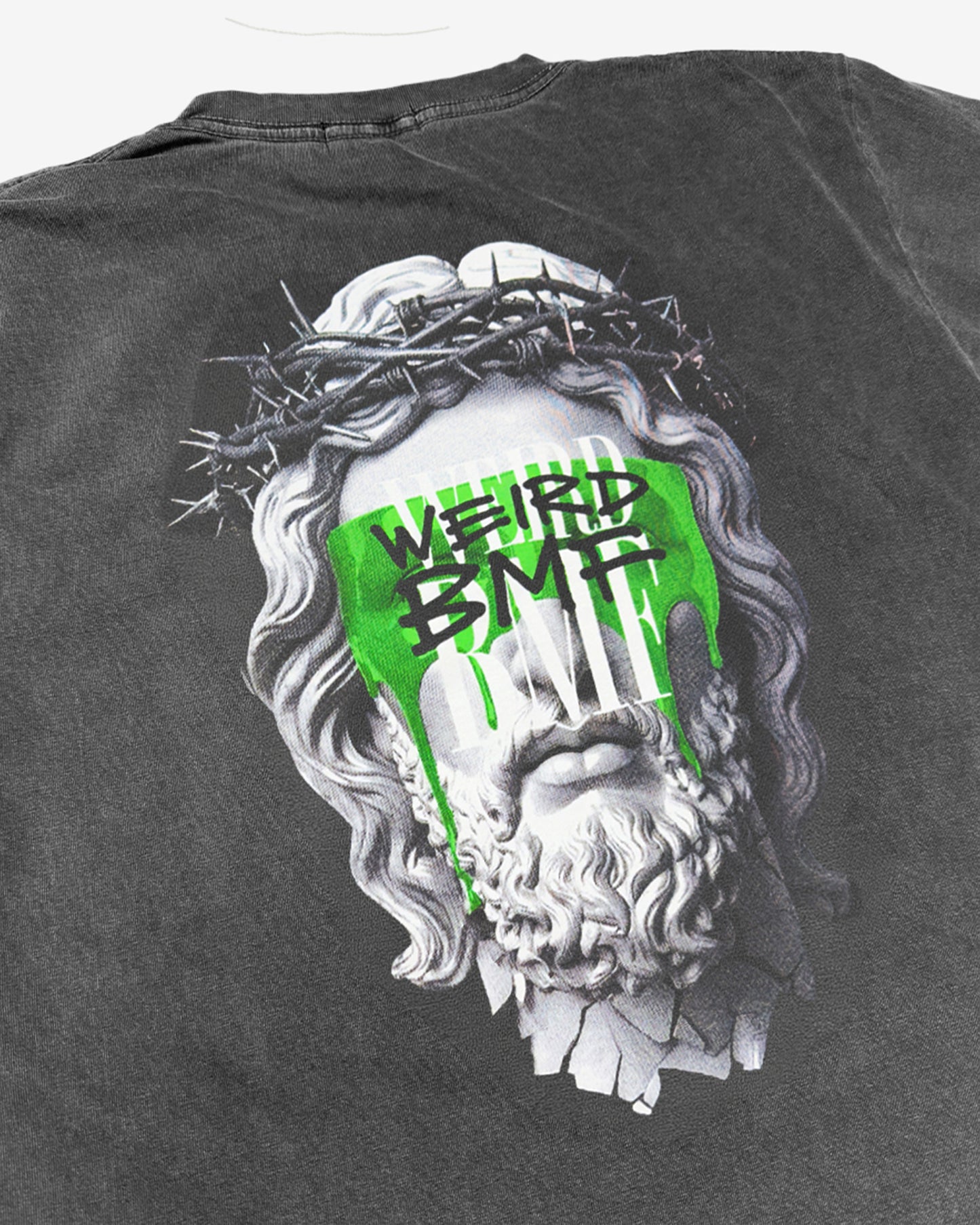 JESUS Pigment-Dye S/S T-shirt — PREMIUM EDITION [Green]