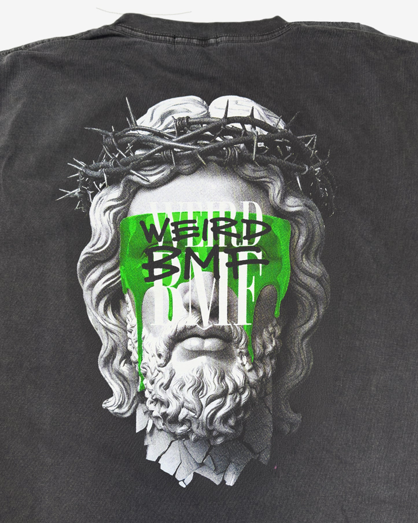 JESUS Pigment-Dye S/S T-shirt — PREMIUM EDITION [Green]