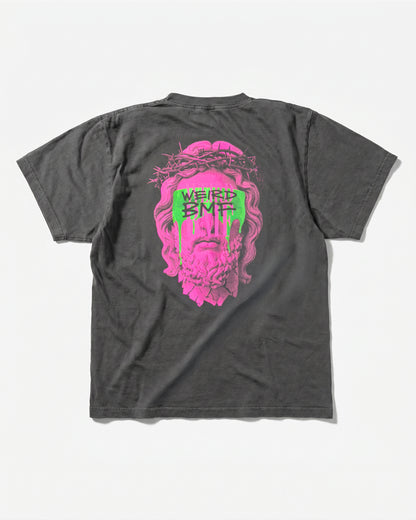 JESUS Pigment-Dye S/S T-shirt — PREMIUM EDITION [Pink]
