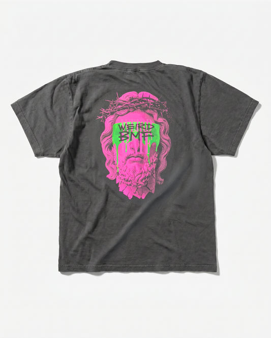 JESUS Pigment-Dye S/S T-shirt — PREMIUM EDITION [Pink]
