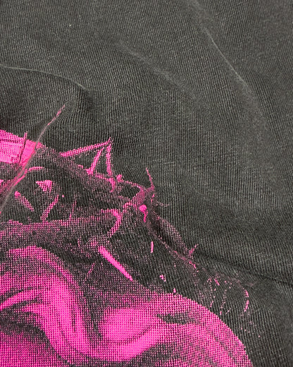 JESUS Pigment-Dye S/S T-shirt [Pink]
