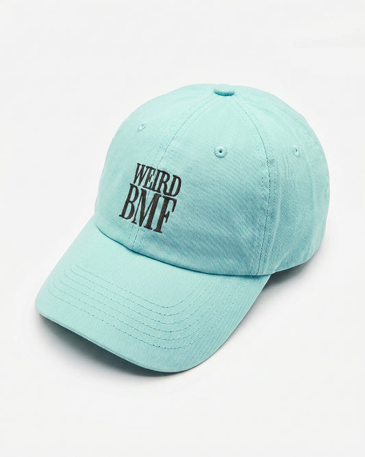 WEIRD BMF Cotton Dad hat [Aqua]