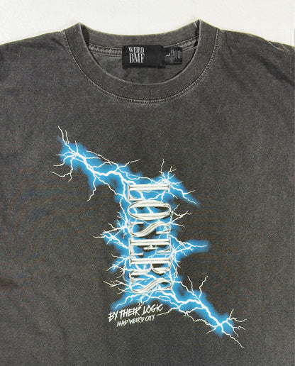 LOSERS Pigment-Dye S/S T-shirt [Vintage Black]