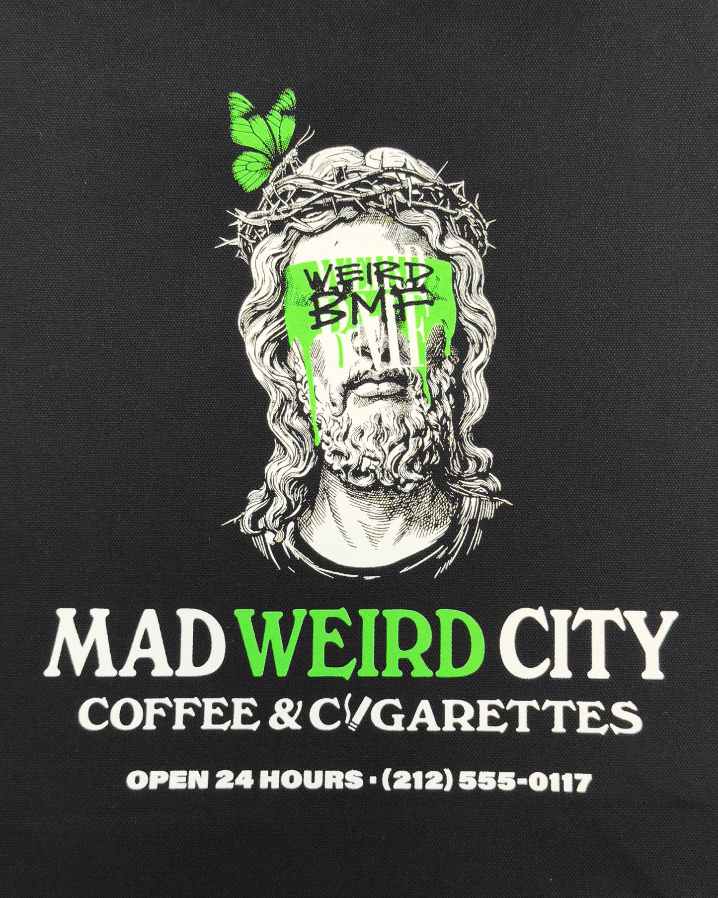 MWC COFFEE & CIGARETTES Canvas Tote [L]