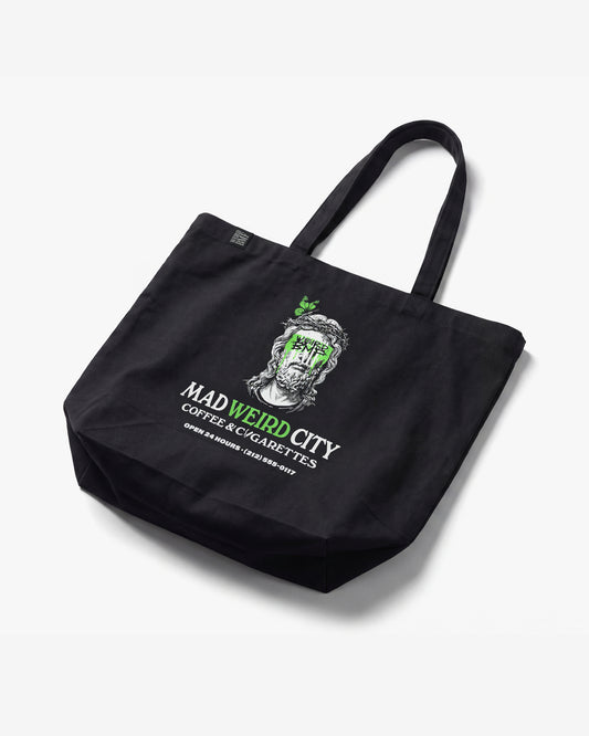 MWC COFFEE & CIGARETTES Canvas Tote [L]