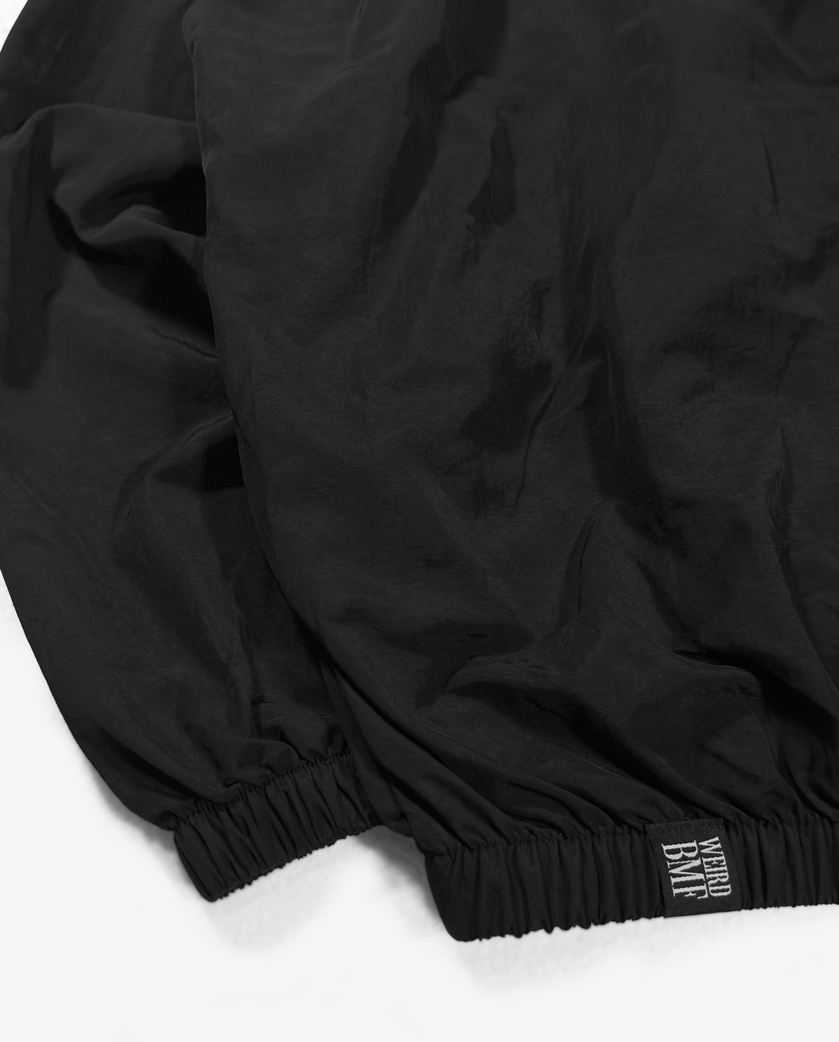MAD WEIRD CITY Nylon Jacket [Black × White]