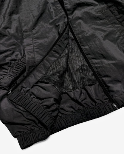 MAD WEIRD CITY Nylon Jacket [Black × White]