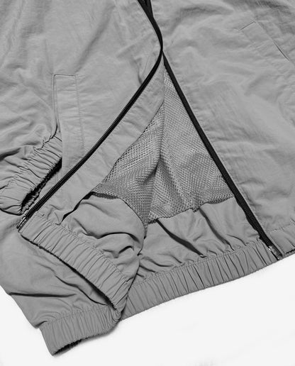 MAD WEIRD CITY Nylon Jacket [Gray × Dark Gray]