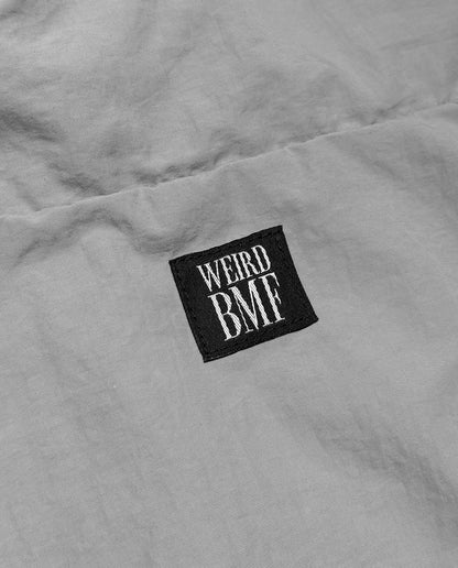 MAD WEIRD CITY Nylon Jacket [Gray × Dark Gray]