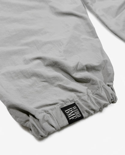 MAD WEIRD CITY Nylon Pants [Gray × Dark Gray]