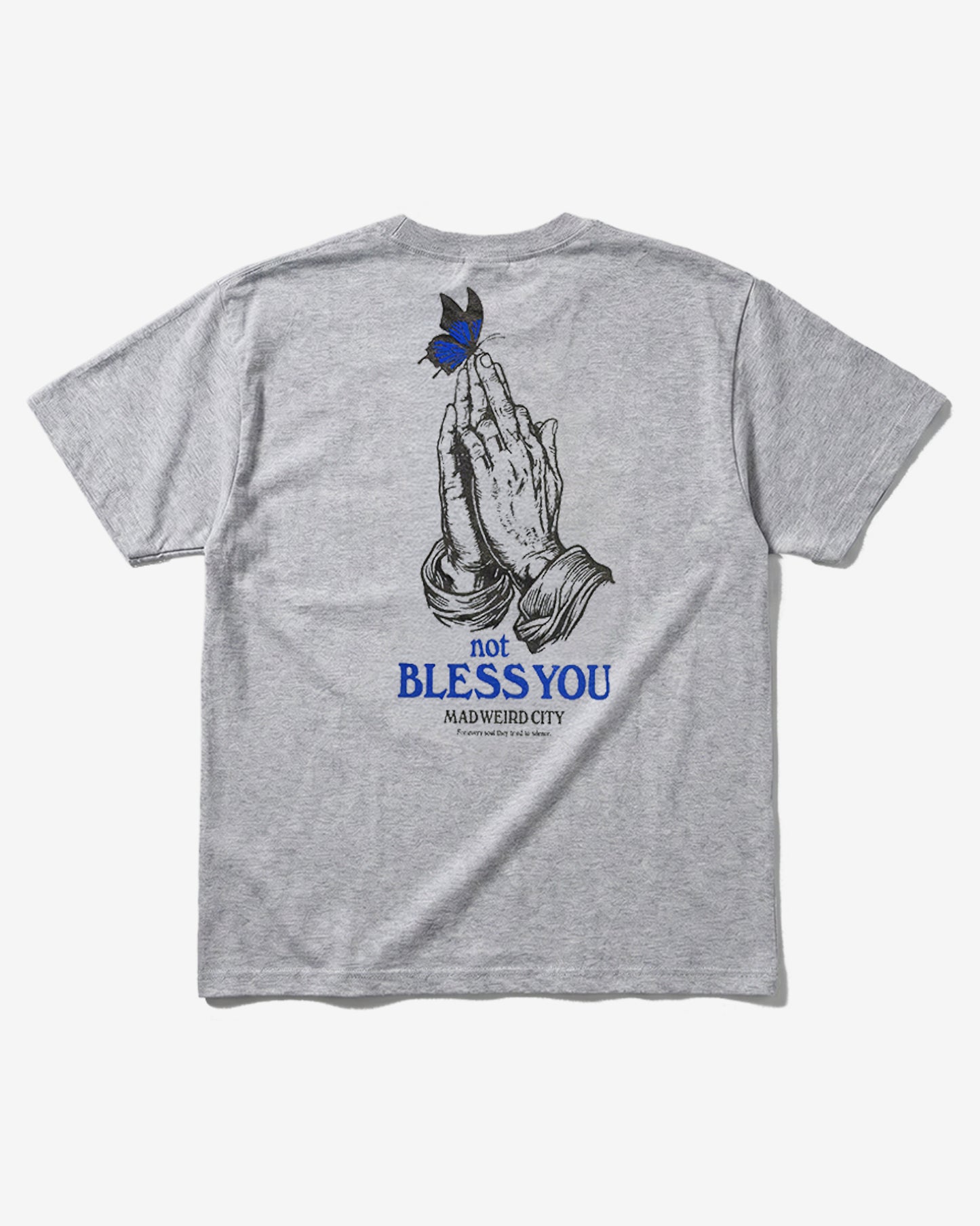 not BLESS YOU S/S T-shirt [Gray]