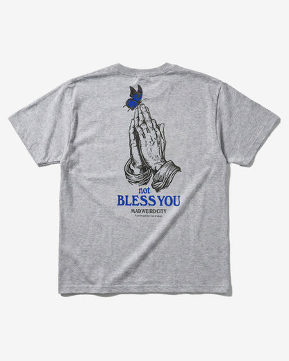 not BLESS YOU S/S T-shirt [Gray]
