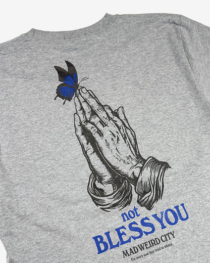 not BLESS YOU S/S T-shirt [Gray]