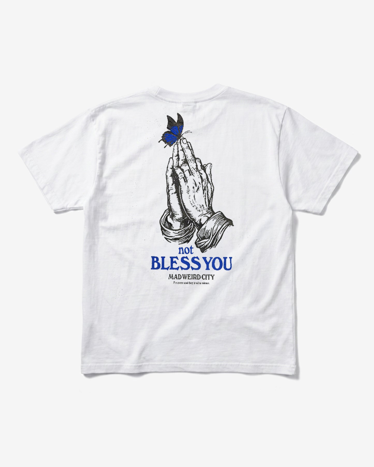not BLESS YOU S/S T-shirt [White]
