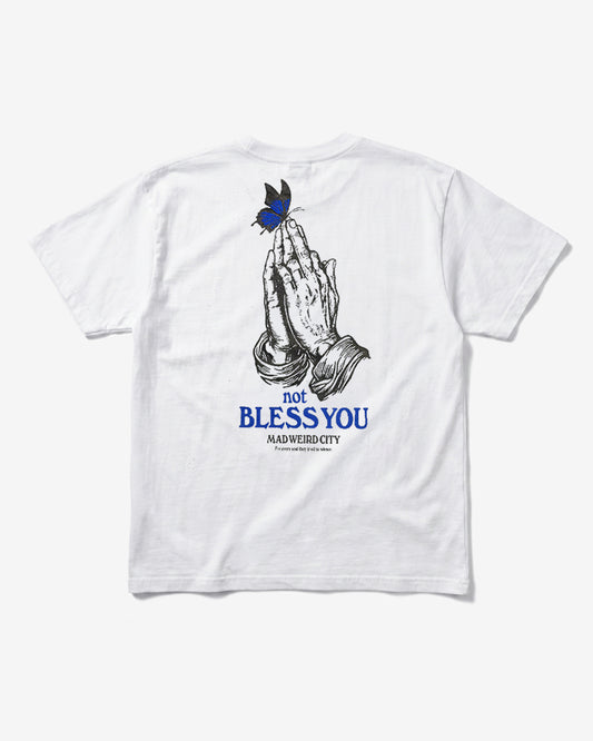 not BLESS YOU S/S T-shirt [White]