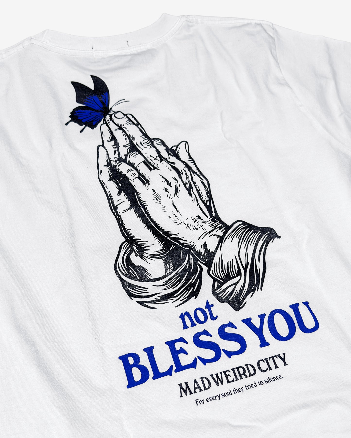 not BLESS YOU S/S T-shirt [White]