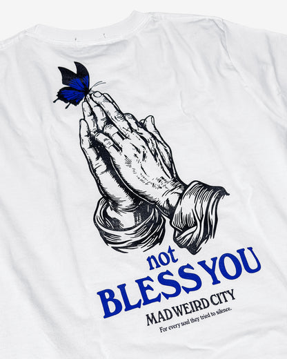 not BLESS YOU S/S T-shirt [White]